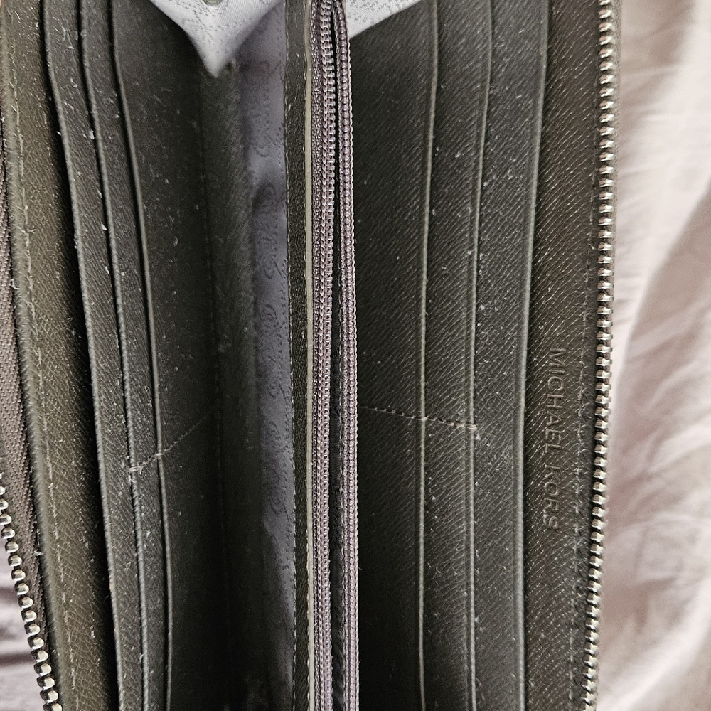 Michael Kors mirrored wallet